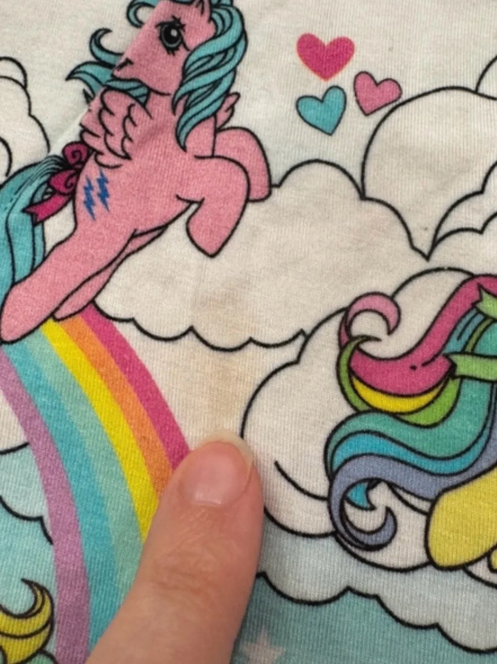 Bums & Roses My Little Pony Size 2T PJs